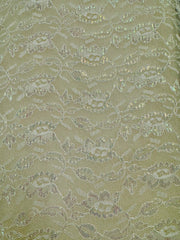 Fancy Lace - 60-inches Wide Iridescent Ivory