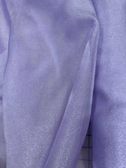 Sparkle Organza - 45-inches Wide Lavender Special Purcase!