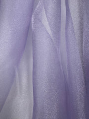 Sparkle Organza - 45-inches Wide Lavender Special Purcase!
