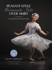 Download - Peasant-Style Romantic Tutu Over-Skirt Tutu Pattern with Instructions