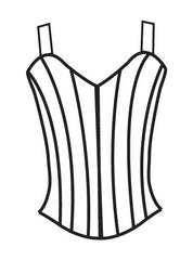 Download - Ballet Bodice 12 Piece Russian Design Pattern