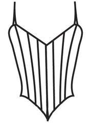 Bodice Pattern - Adult 12 Piece Classic Design by Claudia Folts