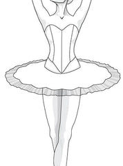Download - Ballet Bodice 8 Piece Pattern
