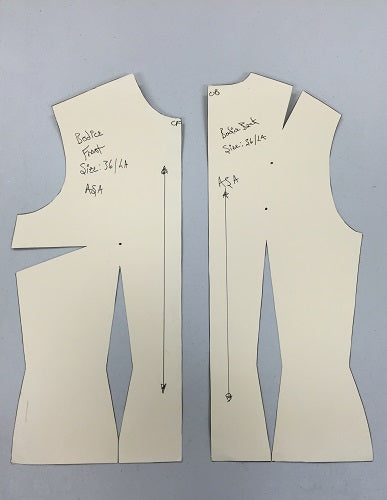 Adult Sloper Bodice Pattern