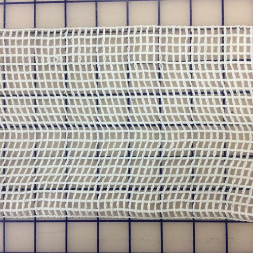 Non-Metallic Trim - 6-inch Cotton Mesh White