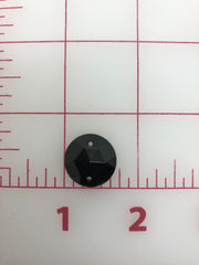 Rhinestones - 18mm Czech Jet Round Sew-On 3-Pack