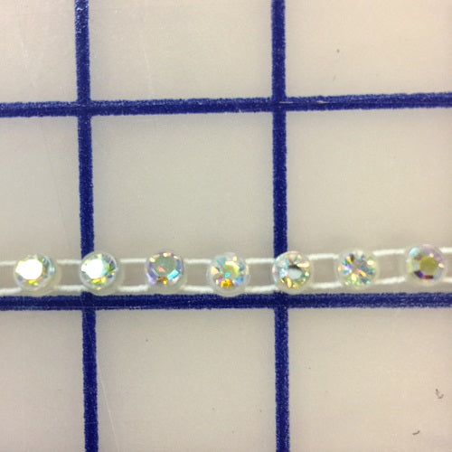 Rhinestone Trim - Stretch Banding 20ss AB Crystal