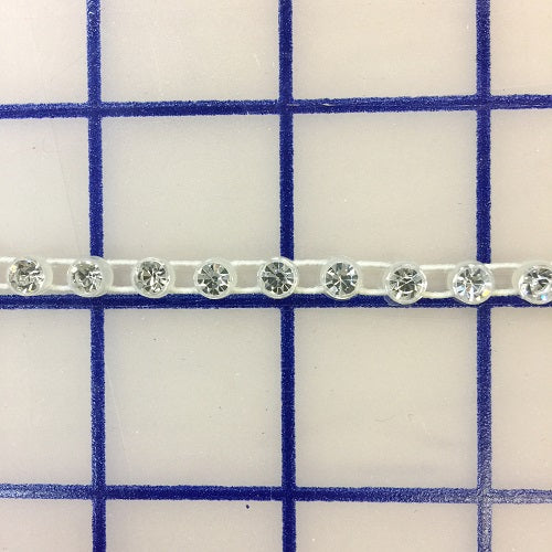 Rhinestone Trim - Stretch Banding 20ss Crystal