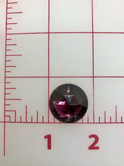 Rhinestones - 22mm Czech Amethyst Round Sew-On 3PK