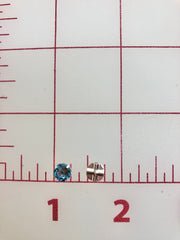 Rhinestones - 30SS Swarovski Rose Montees Aquamarine NEW!!