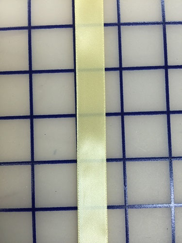Single Face Satin Ribbon - 5/8-inch Wheat