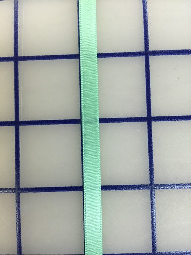 Single Face Satin Ribbon - 1/4-inch Mint