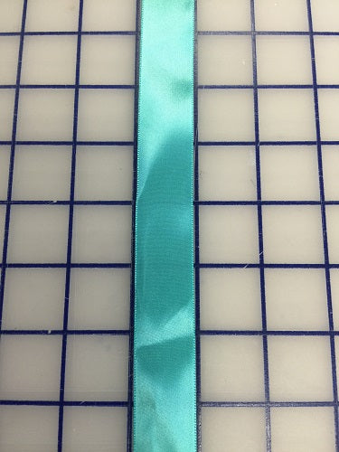 Single Face Satin Ribbon - 7/8-inch Copen