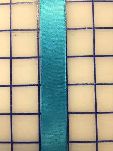 Single Face Satin Ribbon - 7/8-inch Sapphire