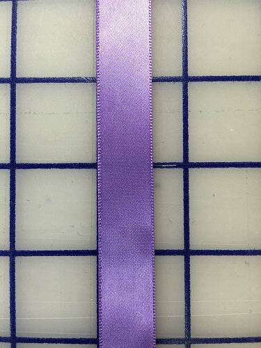 Single Face Satin Ribbon - 5/8-inch Grapewine