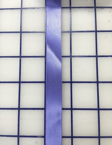 Single Face Satin Ribbon - 5/8-inch Pansy