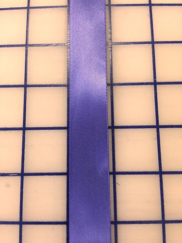 Single Face Satin Ribbon - 7/8-inch Pansy