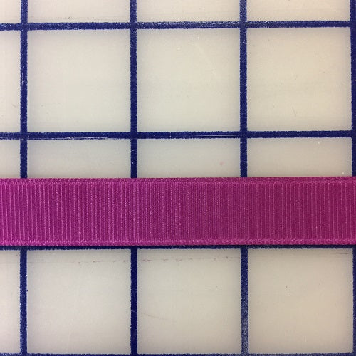 Grosgrain Ribbon - 5/8-inch Festive Fuchsia