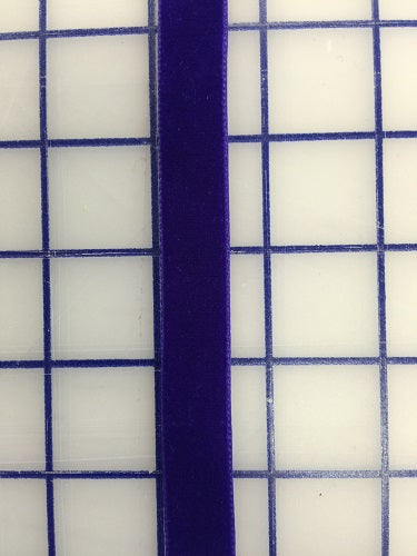 Velvet Ribbon - 5/8-inch Deep Plum