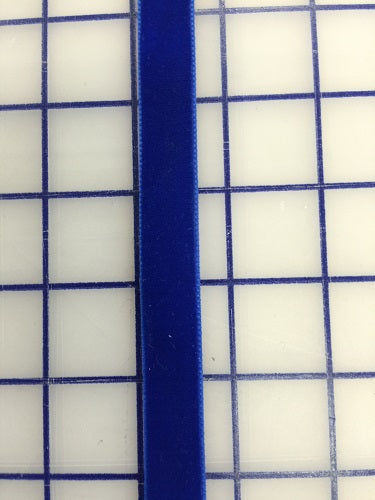 Velvet Ribbon - 5/8-inch Royal