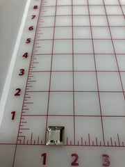 Rhinestones - 16x16mm Czech Crystal Square-Shape Sew-On 6-Pack