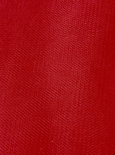 Tulle - 60-inches Wide Candy Apple Red