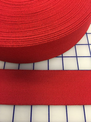 Elastic 2 inch Wide Red –