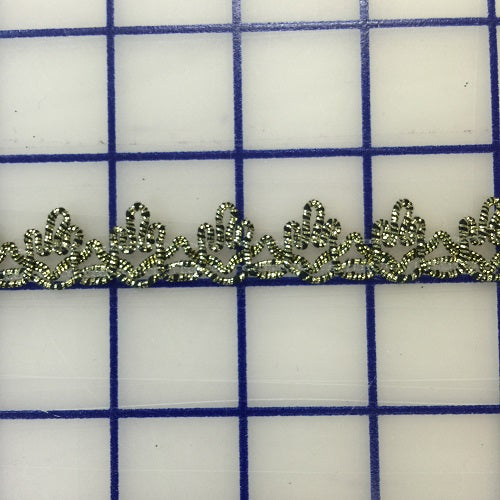 Metallic Trim - 1/2-inch Loopy Trim Antique Gold