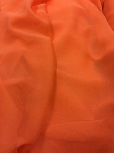 Silk Chiffon - 8mm 44-inches Wide Salmon