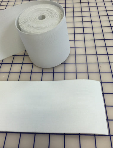 4-inch-White-Elastic