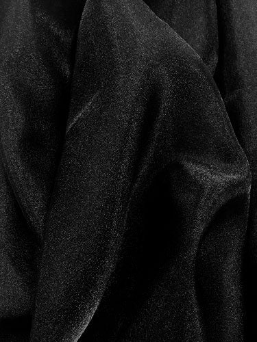 Sparkle Organza - 45-inches Wide Black