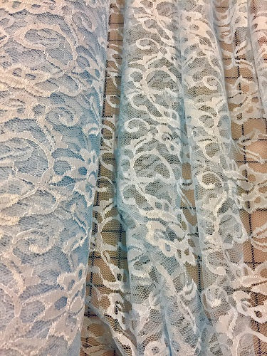 Galloon Lace - 57-inches Wide Light blue