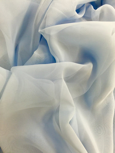 Poly Chiffon - 60-inches Wide Resort Blue