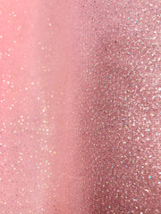 Sparkle Tulle - 60-inches Wide Sparkly Iridescent Dusty Rose