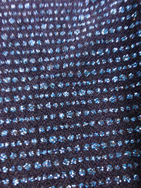 Misc Stretch - 54-inches Wide Poly-Spandex Sparkle Navy Blue Close-Out