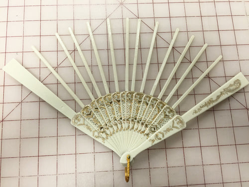 Spanish Fan Ivory Spokes