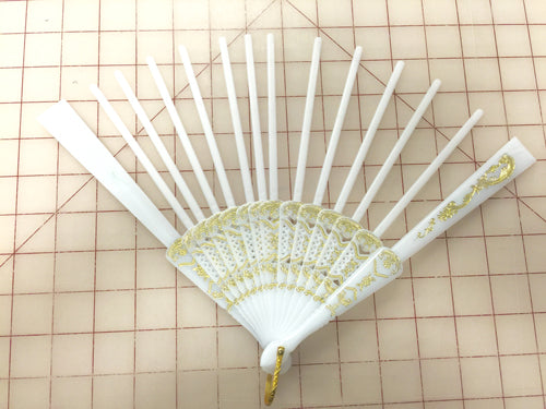 Spanish Fan White Spokes