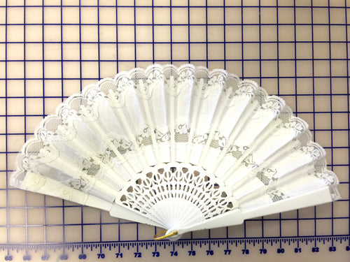 Spanish Fan White