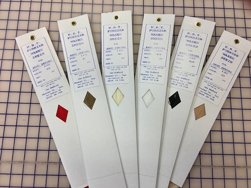 Thread - N.B.T. Furrier Waxed Skeins Silamide