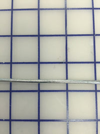Cording: 1/8-inch Wide Metallic Silver