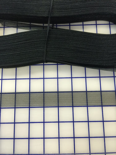 Horsehair: 01-inch Wide Heavy Black