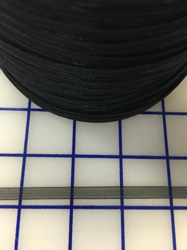 Horsehair: 1/4-inch Wide Heavy Black