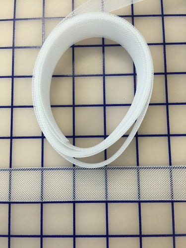 Horsehair: 01-inch Wide Heavy White