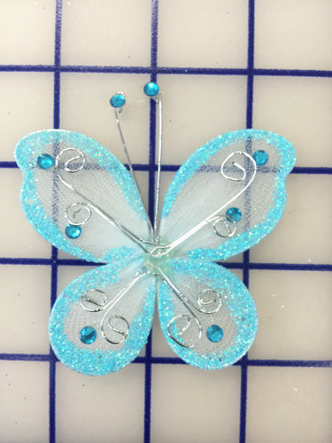 Butterflies - #BF2000 Aqua Small