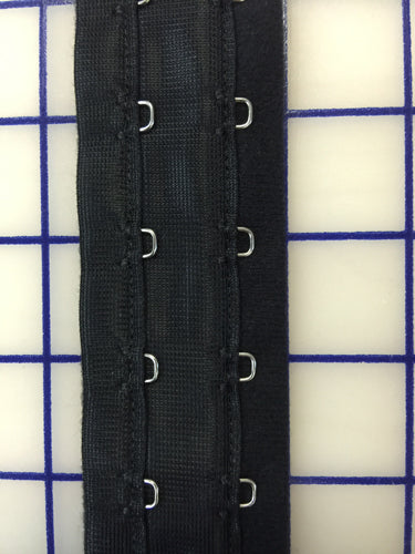 Hook-and-Eye-Tape-#3-Double-Eye-Side-Tape-Black