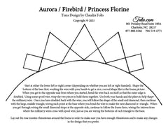Tiara Design Pattern - Aurora, Firebird, Princess Florine