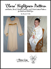 Nutcracker Clara Nightgown Pattern
