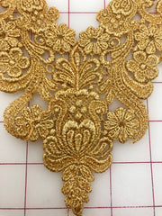 Applique - Bright Gold Venise Lace