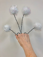 Snow Scene Handheld Snowballs - Made to Order