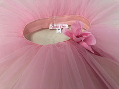 Tutu Child's Pull-On Style Embellished with Ribbons and Flowers - Made to Order